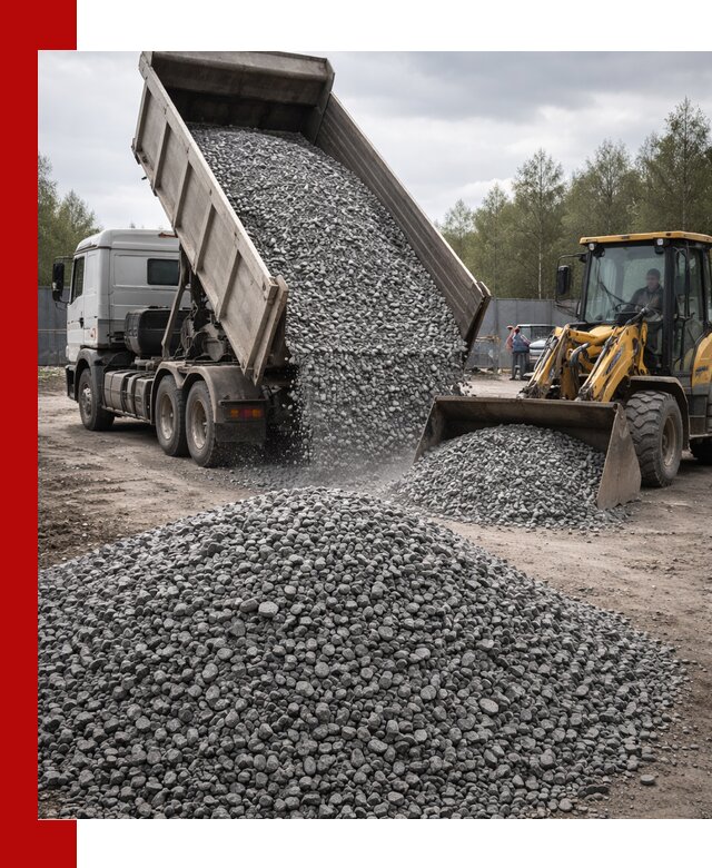 Доставка и продажа щебня гранитного в Каменске-Шахтинском