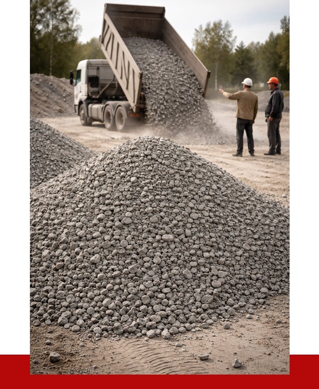 Гранитный щебень фракция 0-5 в Каменске-Шахтинском от 2987 руб ПРОНЕРУДКсш