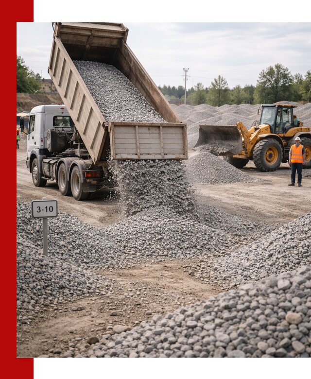 Гранитный щебень фракции 3–10: доставка и продажа в Каменске-Шахтинском