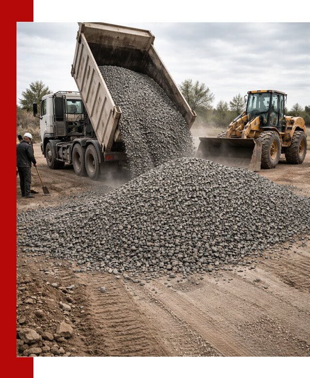 Гранитный щебень фракция 10-20 с доставкой в Каменске-Шахтинском