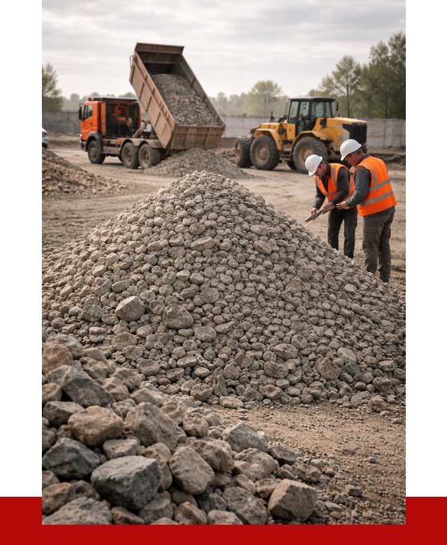 Гранитный щебень фракция 40-70 в Каменске-Шахтинском от 2575 руб ПРОНЕРУДКсш