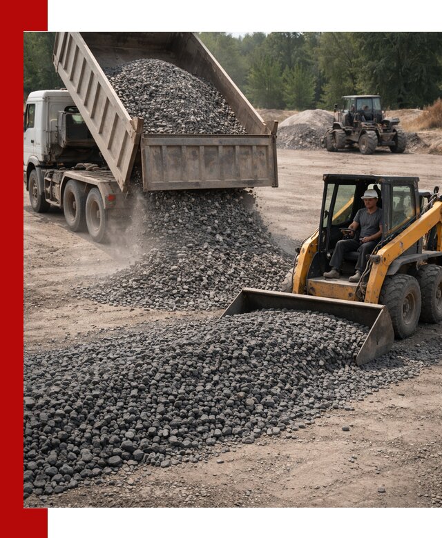 Гранитный щебень фракция 40-70 с доставкой в Каменске-Шахтинском