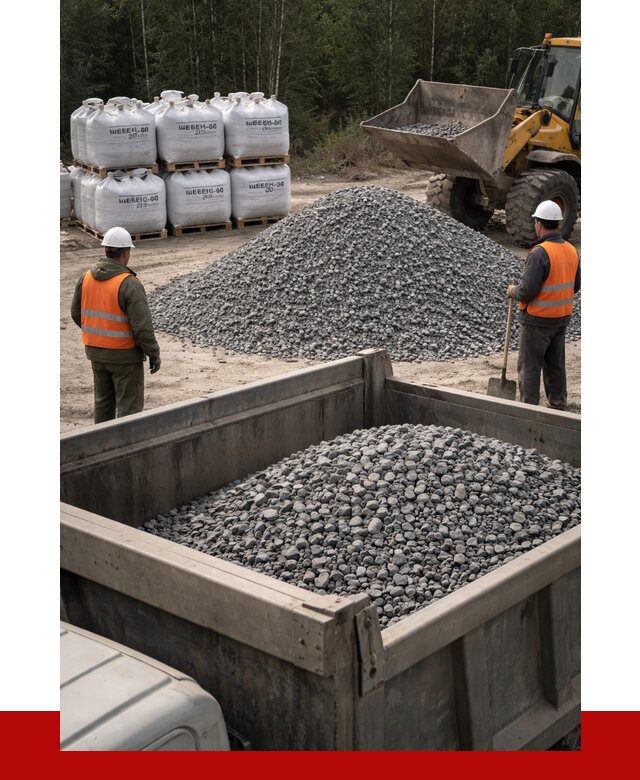 Щебень габбро диабаз 20-40 в Каменске-Шахтинском от 3502 руб. | ПРОНЕРУДКсш