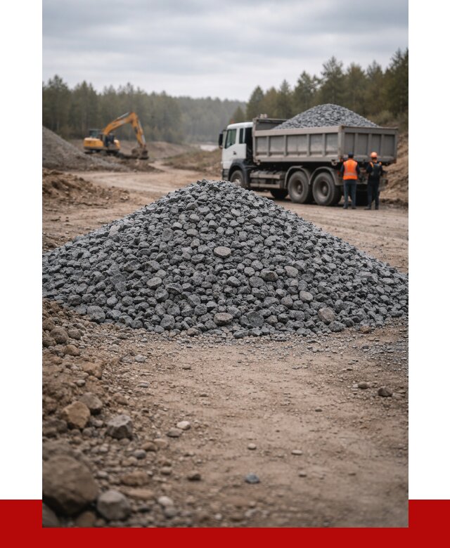 Щебень габбро диабаз фракция 40-70 в Каменске-Шахтинском от 2266 р-ПРОНЕРУДКсш