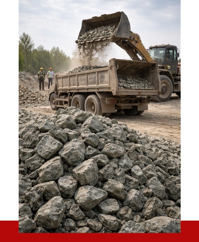 Щебень габбро диабаз фракция 70-150 в Каменске-Шахтинском от 2884 р.|ПРОНЕРУДКсш