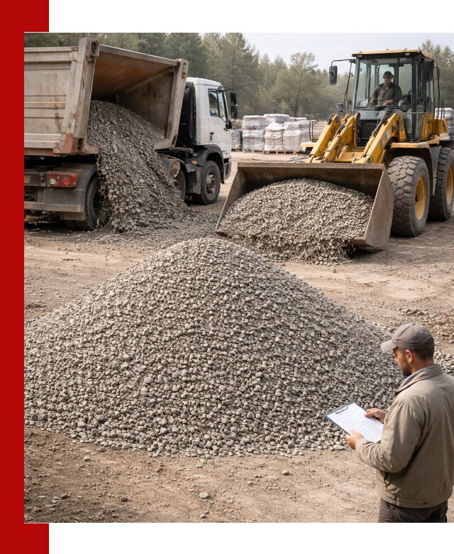 Гравийный щебень фракция 5–10 с доставкой в Каменске-Шахтинском