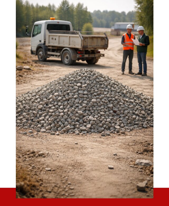 Гравийный щебень фракция 20-40 в Каменске-Шахтинском от 1236 р. | ПРОНЕРУДКсш
