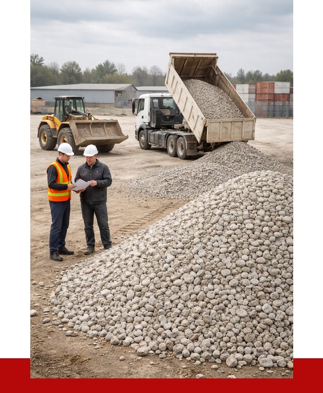 Известняковый щебень в Каменске-Шахтинском от 1442 р. доставка | ПРОНЕРУДКсш