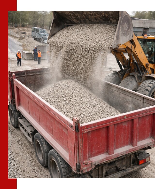 Купить известняковый щебень фракции 0-5 с доставкой в Каменске-Шахтинском