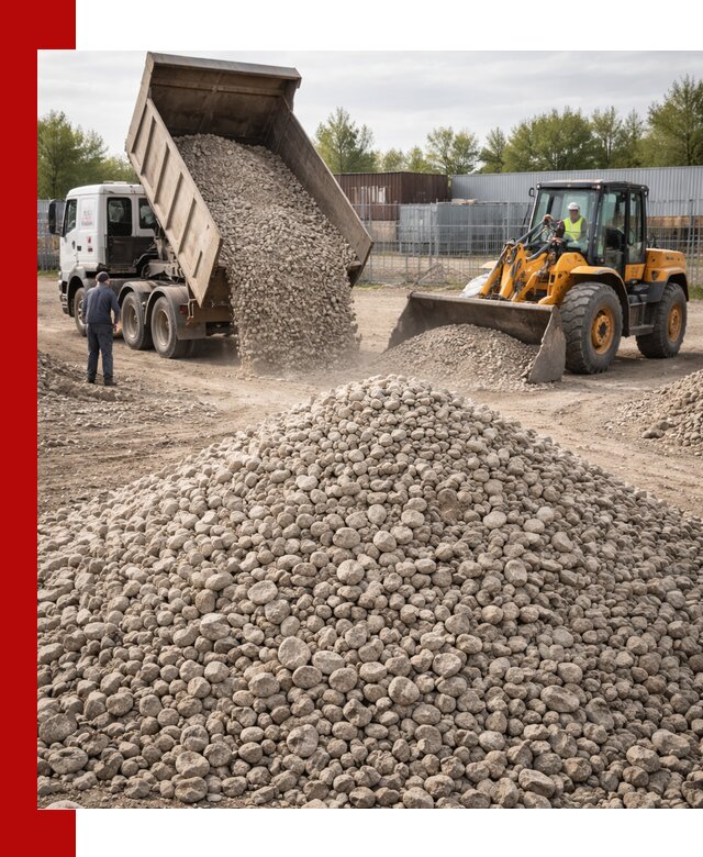 Доломитовый щебень фракции 20–41 с доставкой в Каменске-Шахтинском