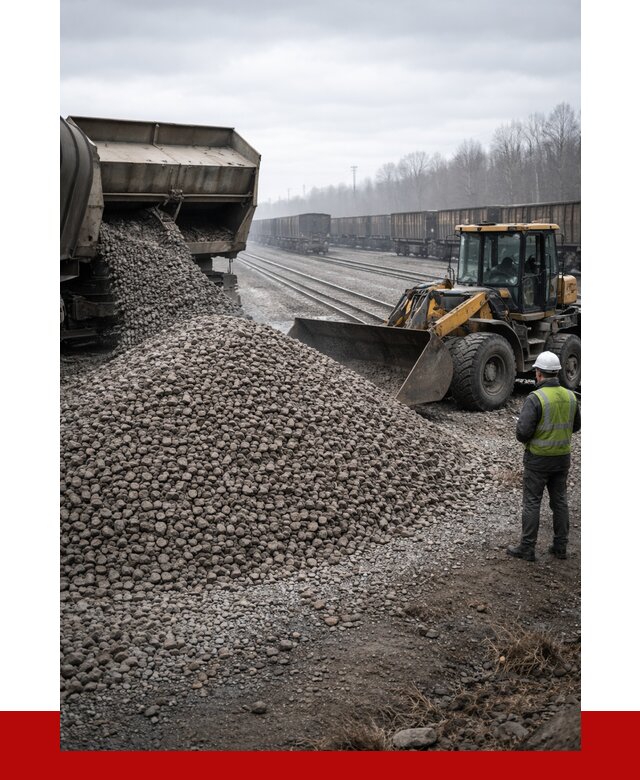 Купить железнодорожный щебень в Каменске-Шахтинском от 2884 р. | ПРОНЕРУДКсш