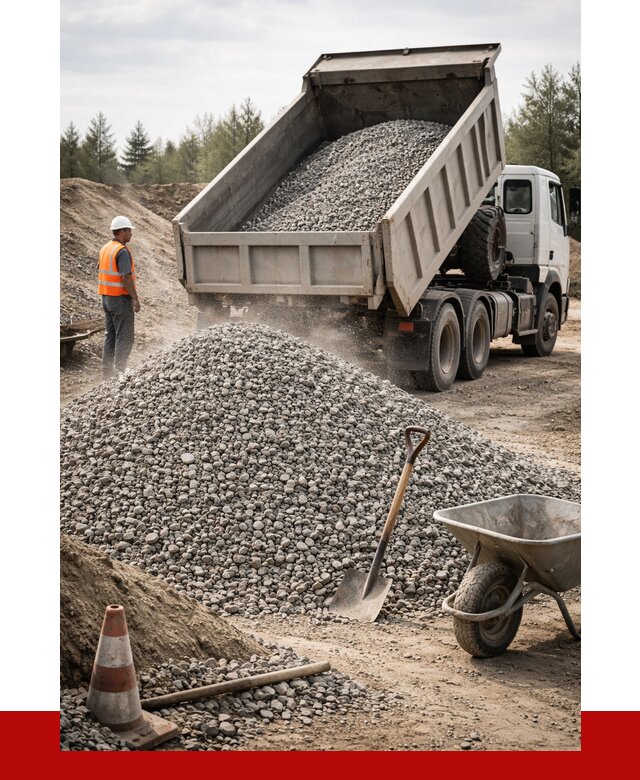 Купить вторичный щебень в Каменске-Шахтинском от 1545 р. - ПРОНЕРУДКсш