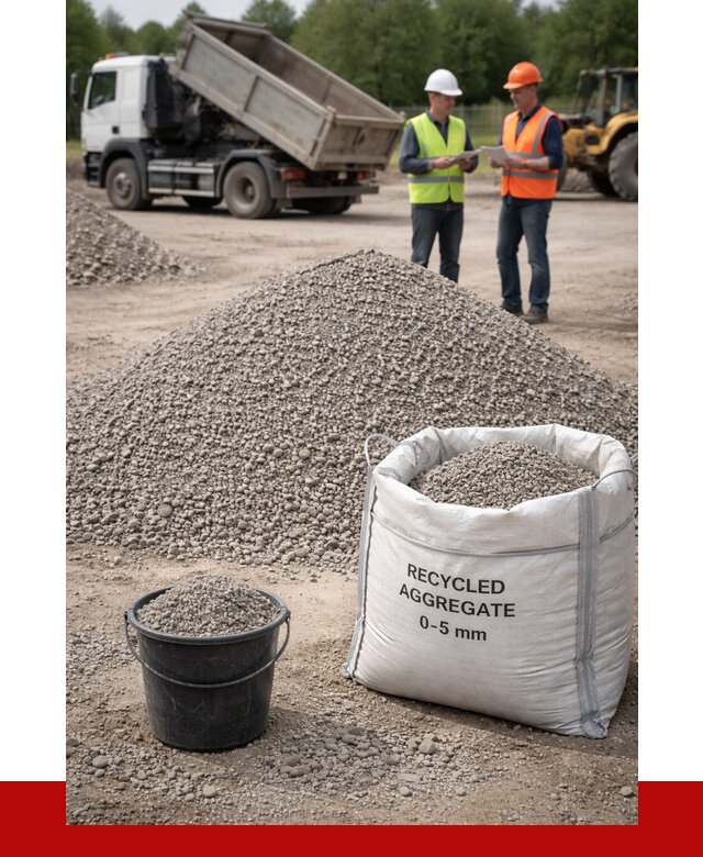 Вторичный щебень фракция 0-5 в Каменске-Шахтинском от 1648 р. ПРОНЕРУДКсш