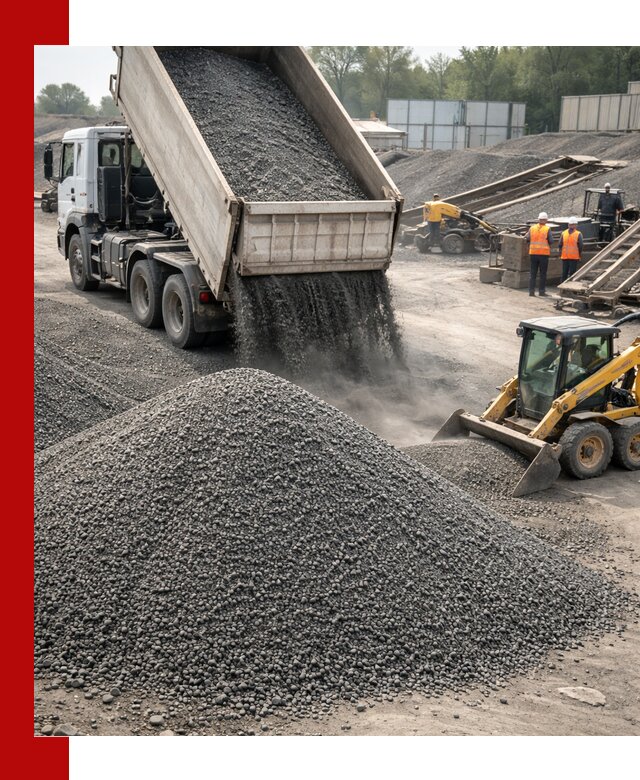 Вторичный щебень фракция 0–5 с доставкой в Каменске-Шахтинском