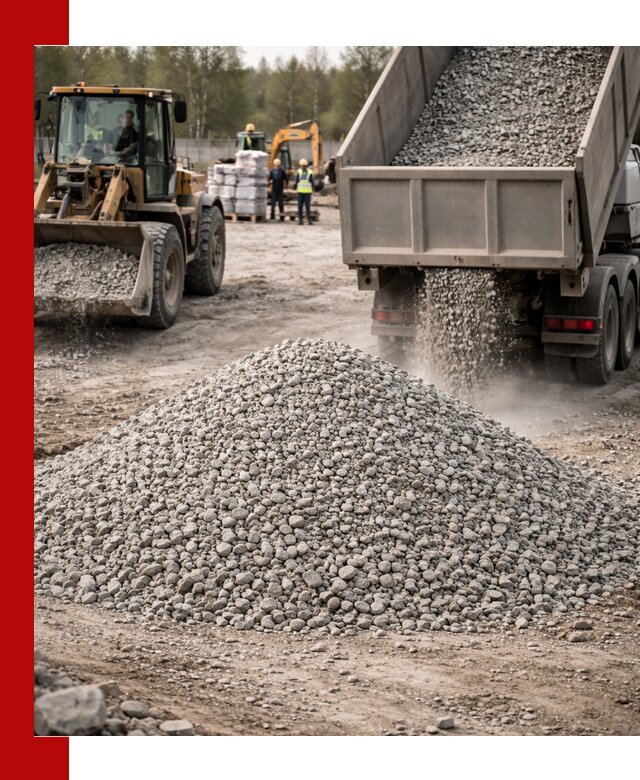 Вторичный щебень фракции 5-20 в Каменске-Шахтинском — доставка и продажа крупнотоннажно