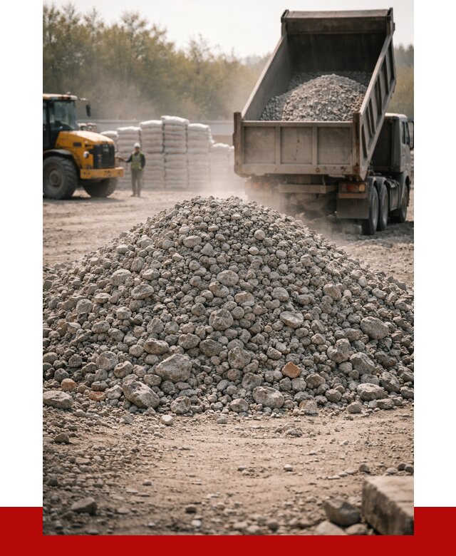 Вторичный щебень фракция 70-150 в Каменске-Шахтинском от 1442 р. | ПРОНЕРУДКсш