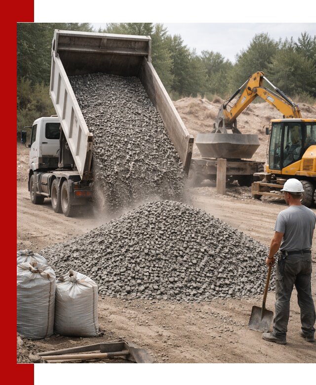 Доставка и продажа бетонного щебня в Каменске-Шахтинском