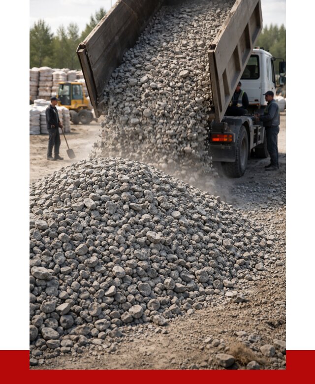 Бетонный щебень фракция 40-70 в Каменске-Шахтинском от 1854 р. ПРОНЕРУДКсш