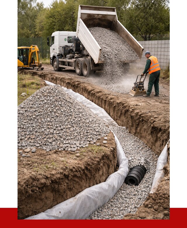 Щебень для дренажа в Каменске-Шахтинском от 1906 р., ПРОНЕРУДКсш доставка