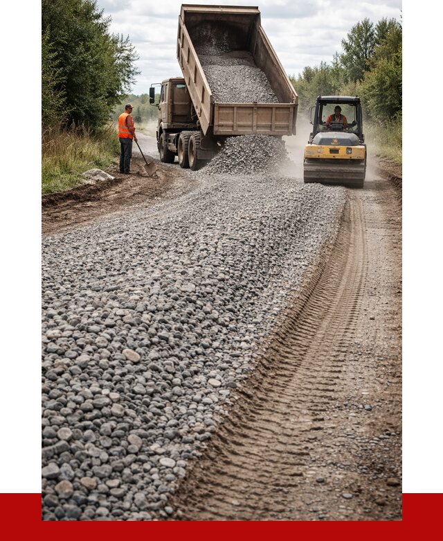 Щебень для отсыпки дороги в Каменске-Шахтинском от 2781 р. ПРОНЕРУДКсш