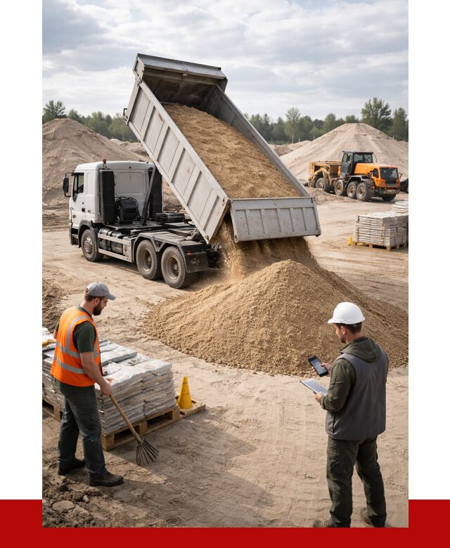 Карьерный песок с доставкой в Каменске-Шахтинском от 3708 р. ПРОНЕРУДКсш