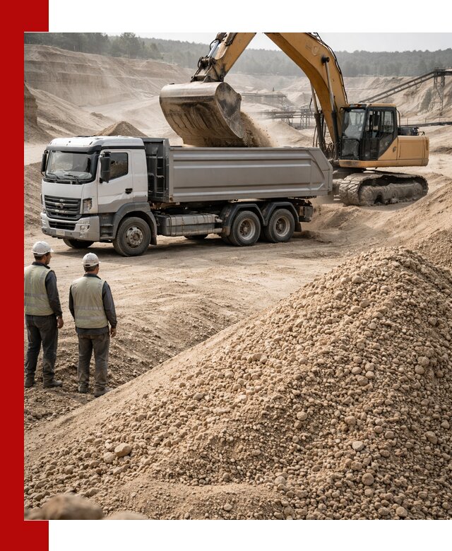 Карьерный крупнозернистый песок с доставкой в Каменске-Шахтинском