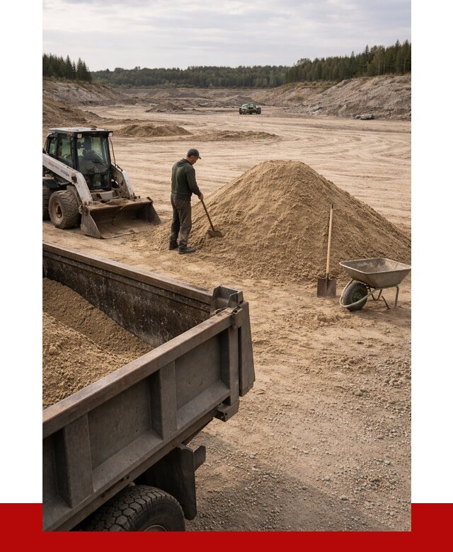 Карьерный песок среднезернистый в Каменске-Шахтинском, от 2266 р. ПРОНЕРУДКсш