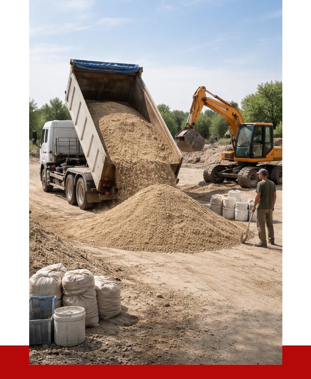 Купить речной песок в Каменске-Шахтинском от 1236 р. за куб | ПРОНЕРУДКсш