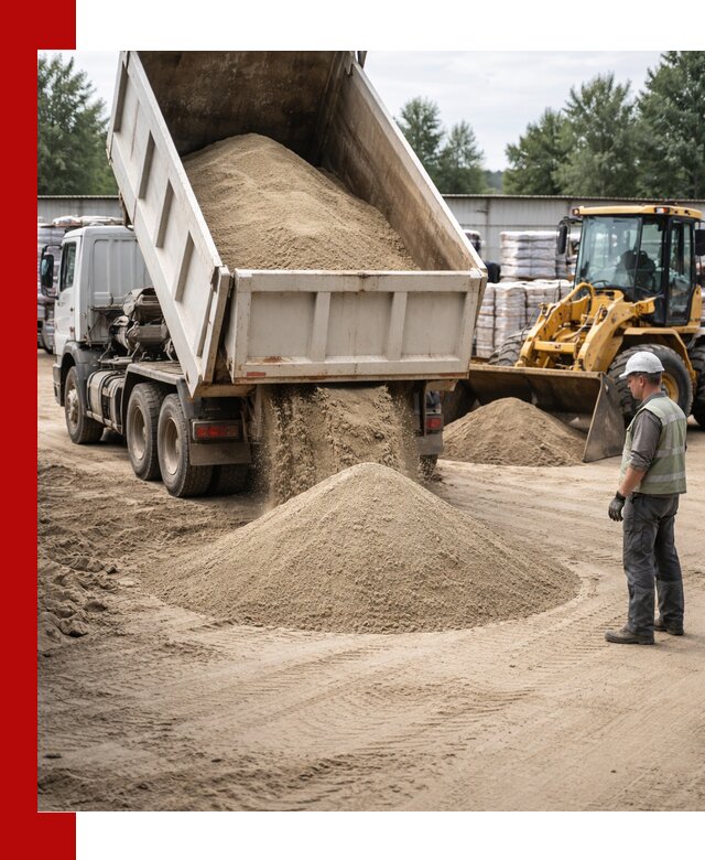 Поставка и доставка песка для бетона в Каменске-Шахтинском
