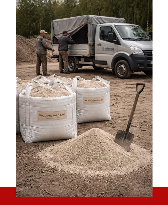Кварцевый песок для пескоструя в Каменске-Шахтинском от 4635 р. | ПРОНЕРУДКсш