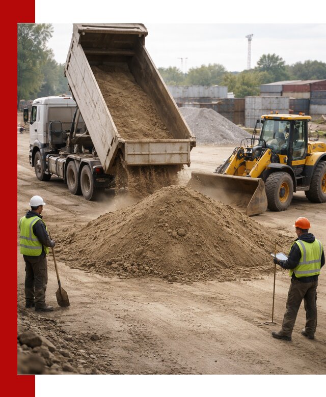 Доставка и продажа пескогрунта оптом и в розницу в Каменске-Шахтинском