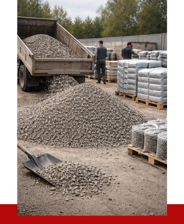 Гравий фракция 5-20 в Каменске-Шахтинском купить от 2369 р. ПРОНЕРУДКсш