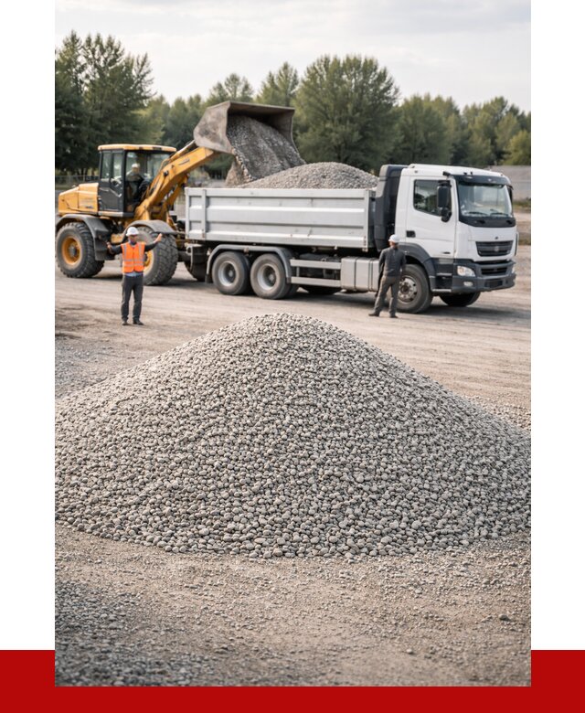 Купить мытый гравий в Каменске-Шахтинском от 3605 р, доставка ПРОНЕРУДКсш