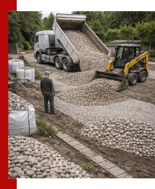 Доставка морской гальки оптом и в розницу в Каменске-Шахтинском