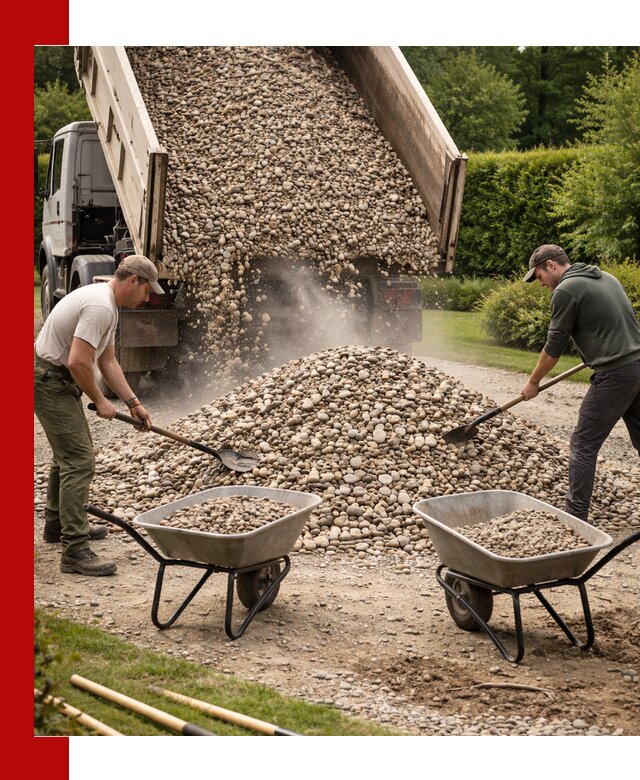 Доставка и продажа декоративной гальки в Каменске-Шахтинском