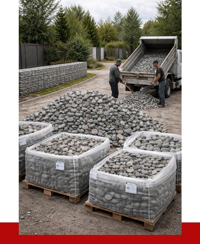 Камень для габионов в Каменске-Шахтинском от 4326 р. за куб | ПРОНЕРУДКсш