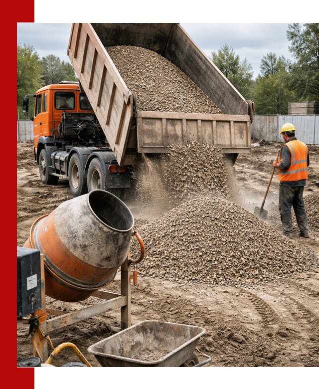 Опгс для бетона с доставкой самосвалом в Каменске-Шахтинском от производителя