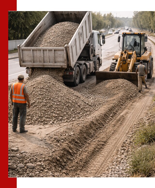 Опгс для устройства дорог и подсыпки в Каменске-Шахтинском