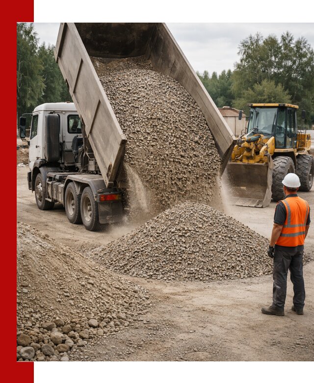 Доставка щпс в Каменске-Шахтинском — щебеночно-песчаная смесь под заборы и дорожки