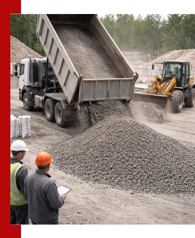 Доставка и продажа гранитного отсева 0-10 в Каменске-Шахтинском