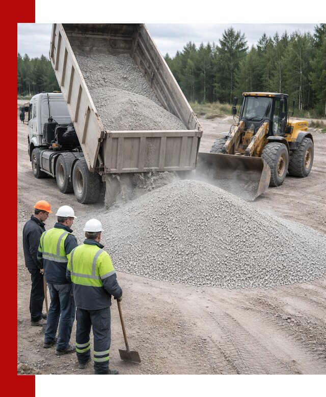 Известняковый отсев 0-5 доставка в Каменске-Шахтинском быстро и выгодно