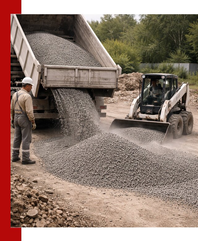 Доставка гравийного отсева 0-5 в Каменске-Шахтинском оптом и в розницу