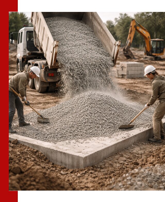 Доставка и продажа отсева для бетона в Каменске-Шахтинском