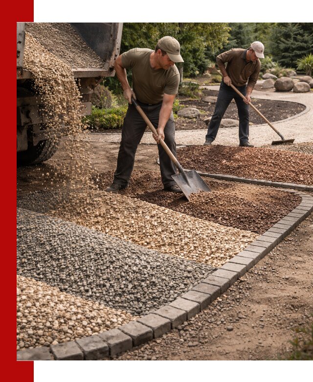 Декоративная крошка для ландшафта в Каменске-Шахтинском — продажа и доставка