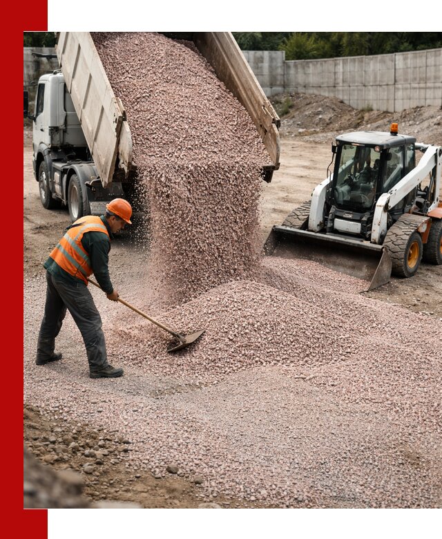 Крошка розовый гранит с доставкой в Каменске-Шахтинском от производителя