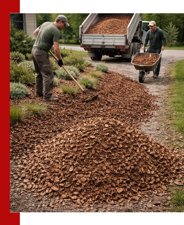 Крошка для мульчирования с доставкой в Каменске-Шахтинском