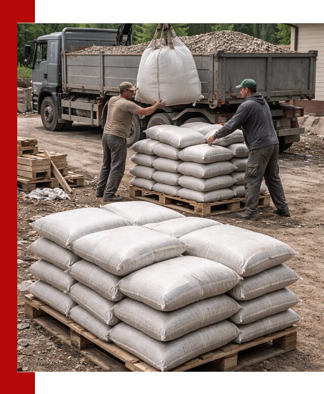 Керамзит в мешках с доставкой в Каменске-Шахтинском от компании-поставщика