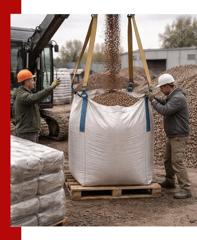 Керамзит в биг-бегах с доставкой в Каменске-Шахтинском