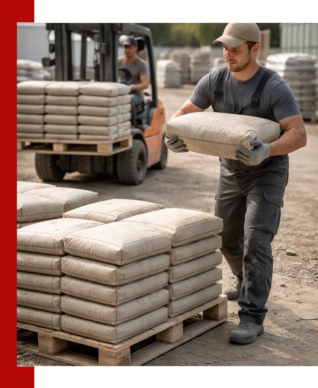 Доставка цемента в мешках оптом и в розницу в Каменске-Шахтинском