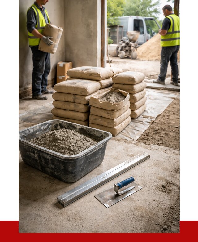 Купить сухую смесь для стяжки в Каменске-Шахтинском от 4635 р. | ПРОНЕРУДКсш